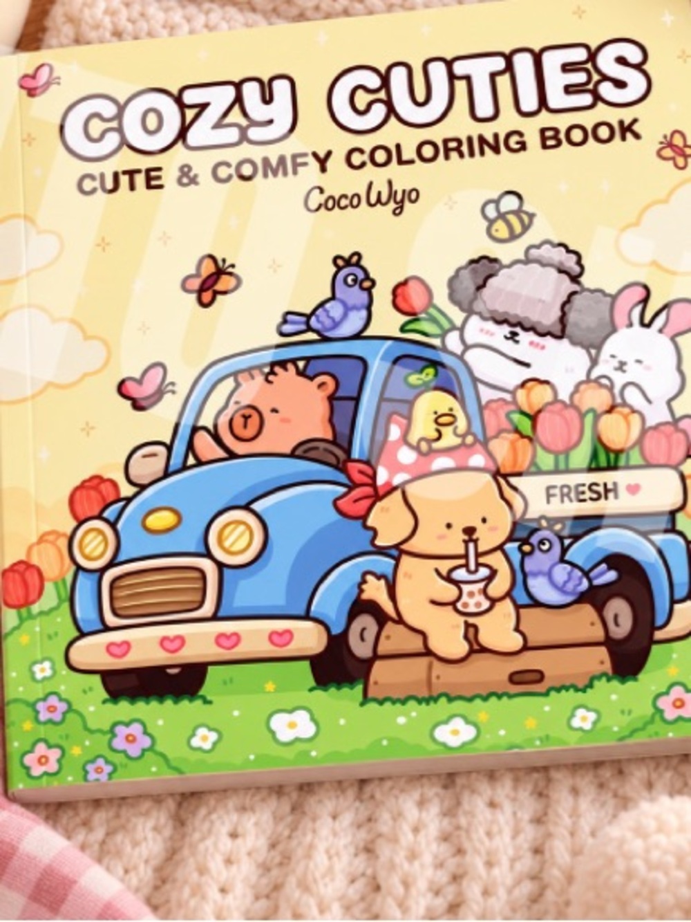 NWT COCO WYO “Cozy Cuties” | Cute & Comfy Coloring Book